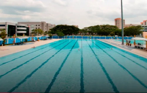 Competition pool at Geylang East Swimming Complex