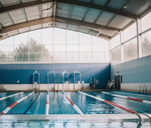 Indoor pool at Sembawang Swimming Complex
