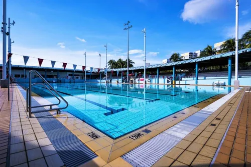 Outdoor pool at Serangoon Swimming Complex