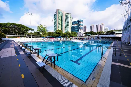 Outdoor pool at Toa Payoh Swimming Complex